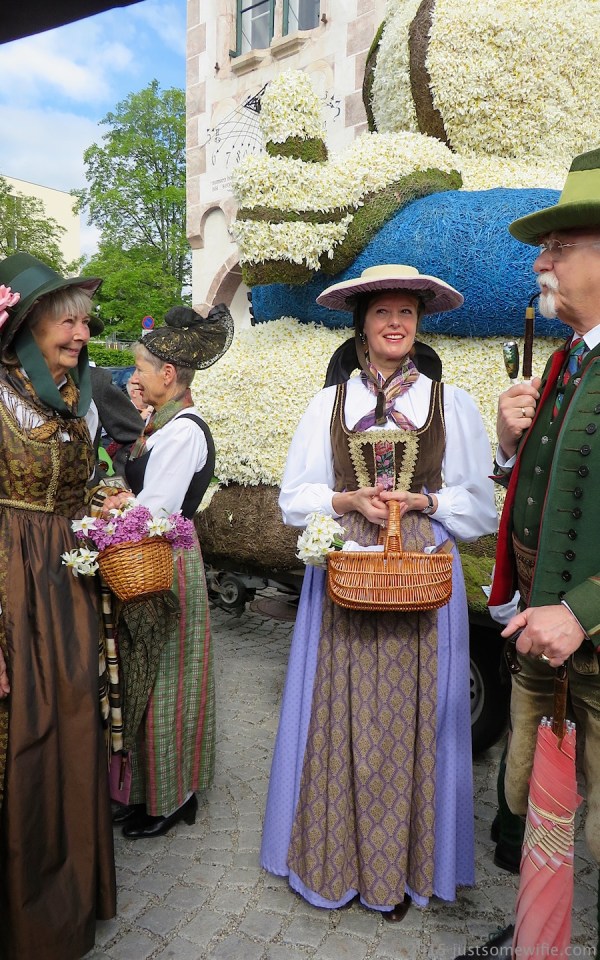 ladies with strange hats